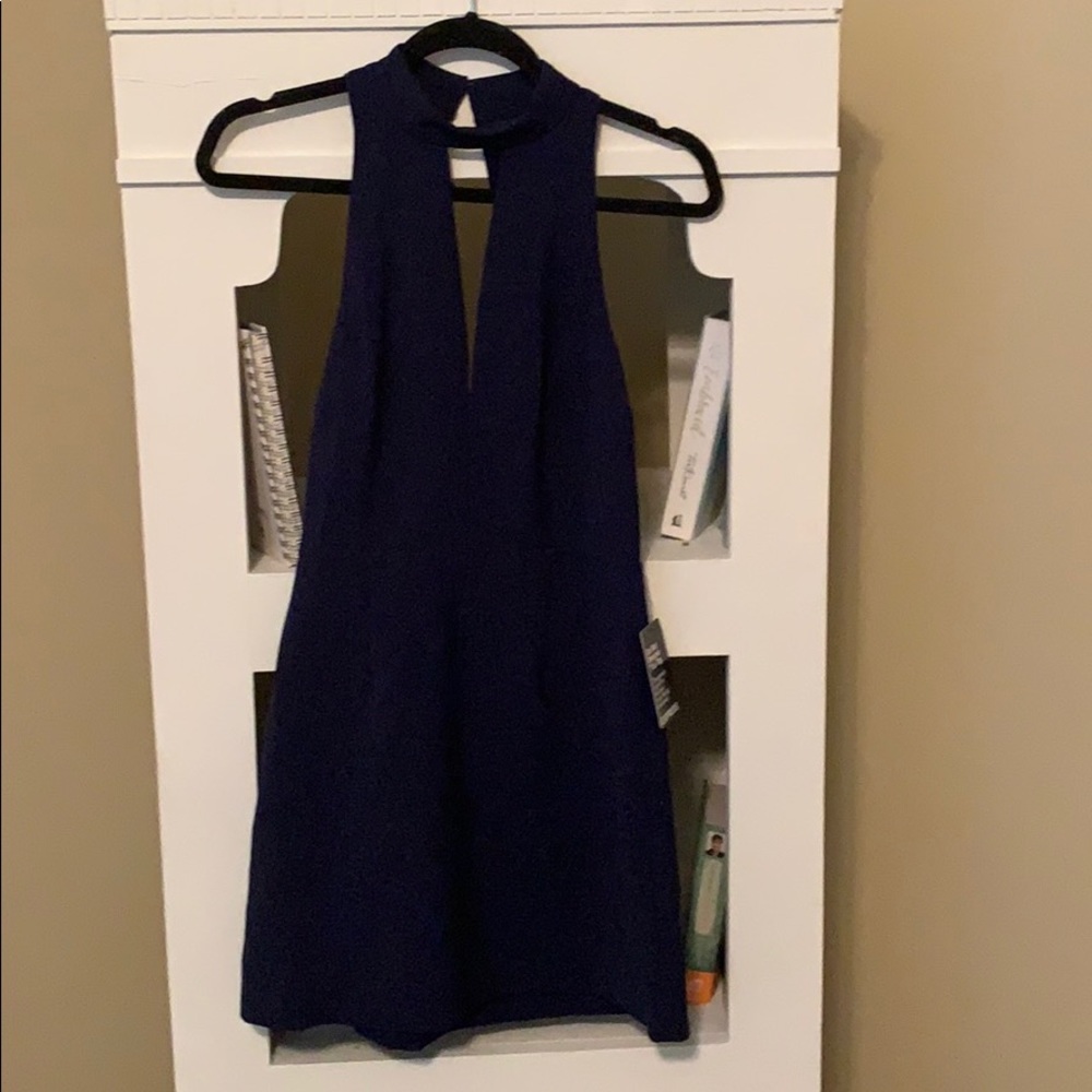 Navy blue express dress. New with tags!